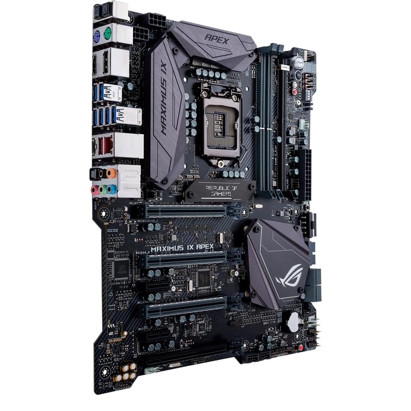 Материнская плата Asus MAXIMUS IX APEX LGA1151 Z270 2DDR4 PCI-E 4x16 2x1 (HDMI+DP) ATX - фото #1, Technodom.kz