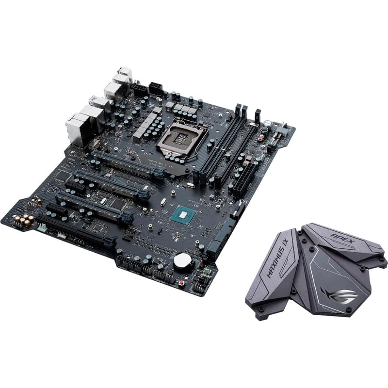 Материнская плата Asus MAXIMUS IX APEX LGA1151 Z270 2DDR4 PCI-E 4x16 2x1 (HDMI+DP) ATX - фото #4, Technodom.kz
