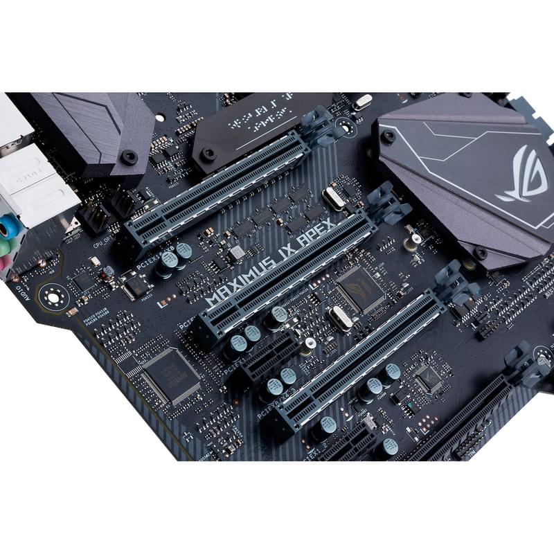 Материнская плата Asus MAXIMUS IX APEX LGA1151 Z270 2DDR4 PCI-E 4x16 2x1 (HDMI+DP) ATX - фото #8, Technodom.kz