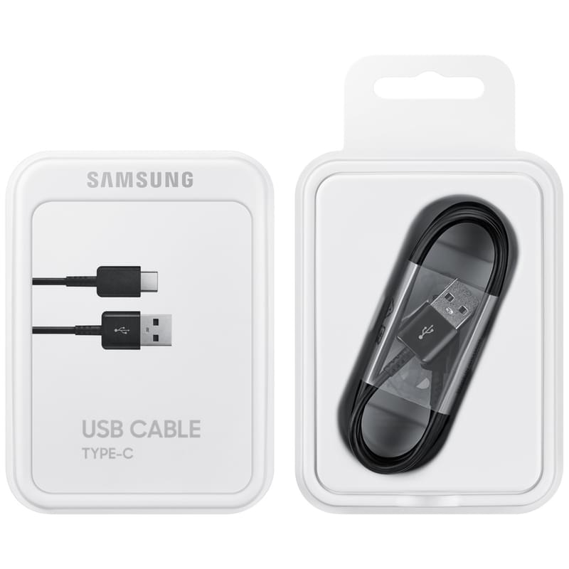 Кабель USB 2.0 - Type-С, Samsung, 1.5м, Черный (EP-DG930IBRGRU) - фото #4, Technodom.kz