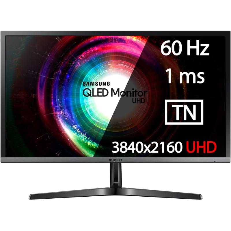 Монитор Профессиональный 27.9" Samsung LU28H750UQIXCI 3840x2160 16:9 TN 60ГЦ (2HDMI+DP) Black - фото #0, Technodom.kz