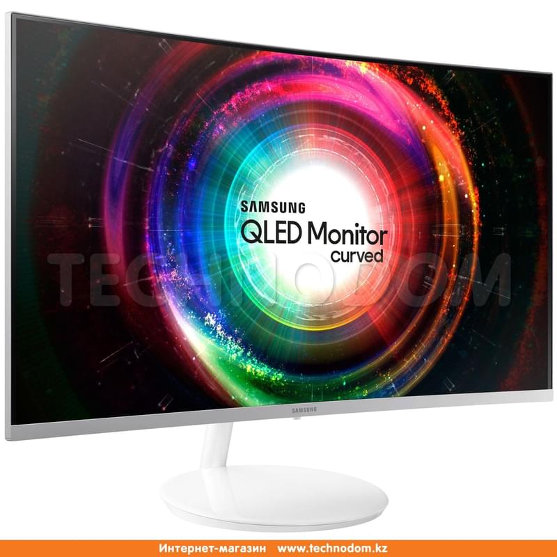 Монитор Профессиональный 26.9" Samsung LC27H711QEIXCI 2560x1440 16:9 VA 60ГЦ (HDMI+MiniDP) Curved Black - фото #9, Technodom.kz