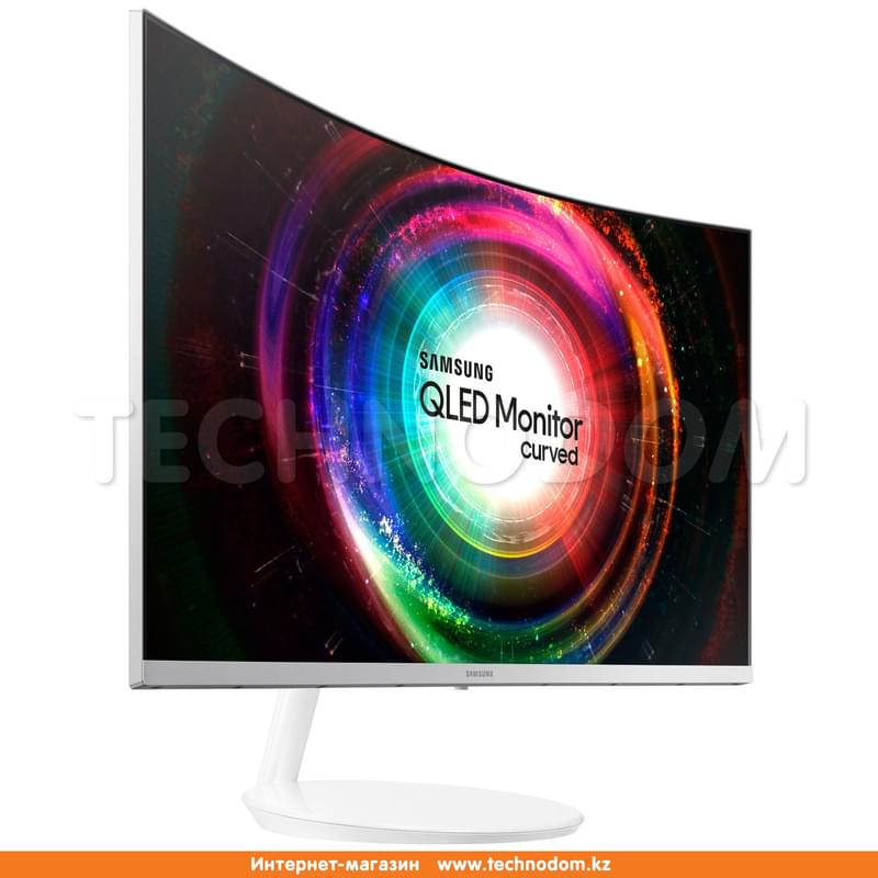 Монитор Профессиональный 26.9" Samsung LC27H711QEIXCI 2560x1440 16:9 VA 60ГЦ (HDMI+MiniDP) Curved Black - фото #11, Technodom.kz