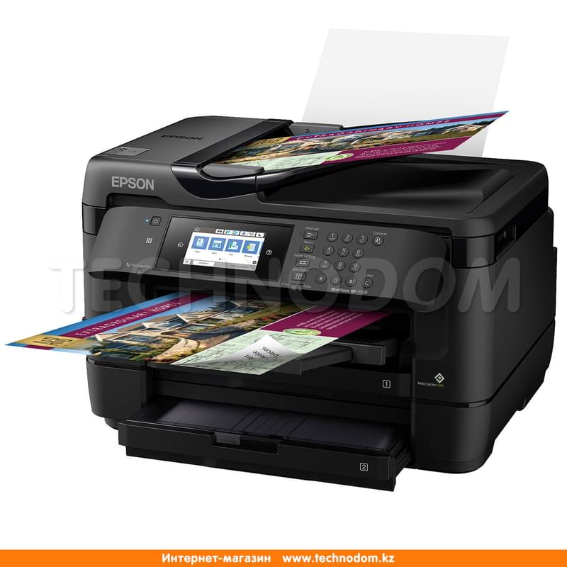 МФУ струйное Epson WF-7720D А3-A-D-F-N-W (C11CG37412) - фото #0, Technodom.kz