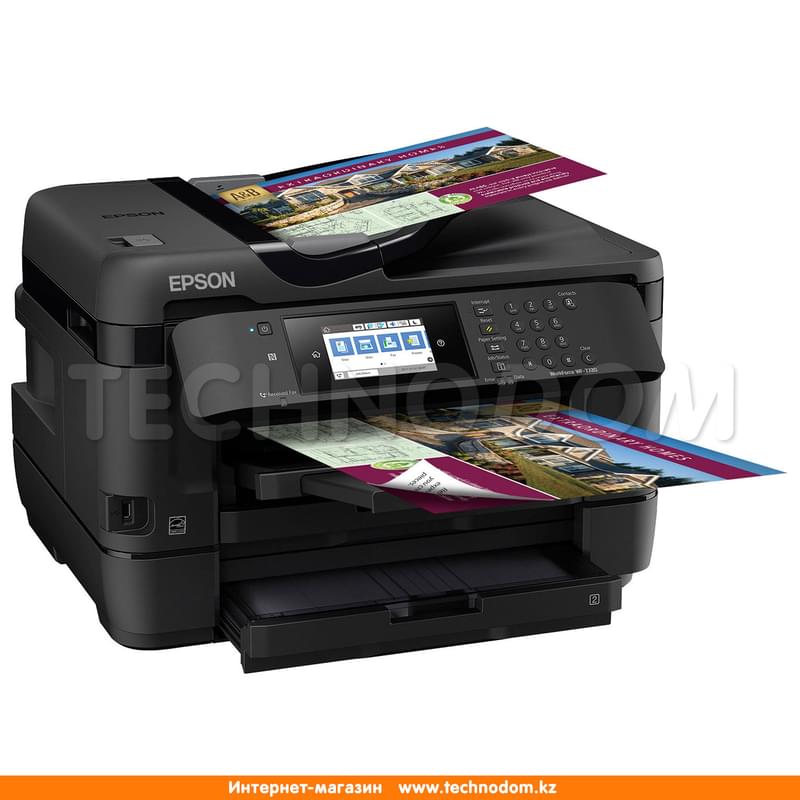 МФУ струйное Epson WF-7720D А3-A-D-F-N-W (C11CG37412) - фото #3, Technodom.kz