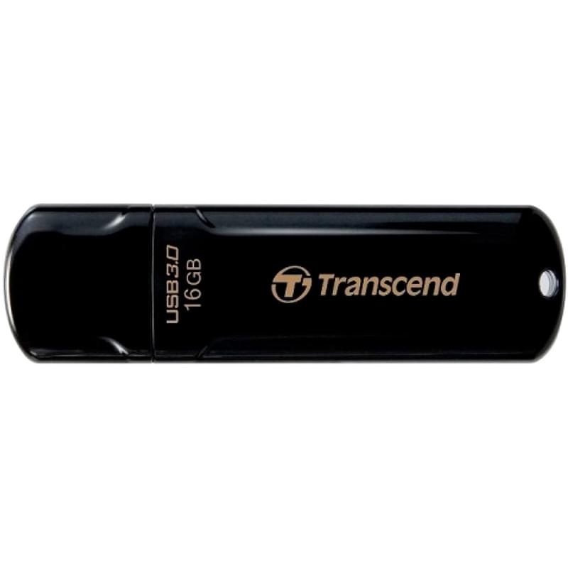 USB Флешка 16GB Transcend JetFlash 700 Type-A 3.1 Gen 1 (3.0) Black (TS16GJF700) - фото #0, Technodom.kz