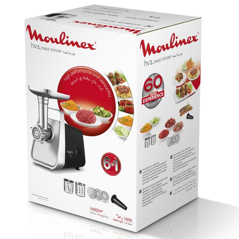 Мясорубка Moulinex HV3 ME-306832 - фото #6, Technodom.kz