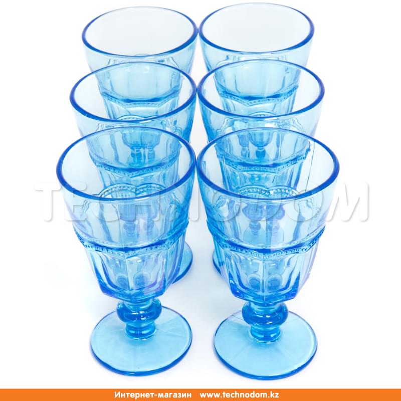 Набор фужеров 6 шт цветные Glassware 171269 - фото #3, Technodom.kz