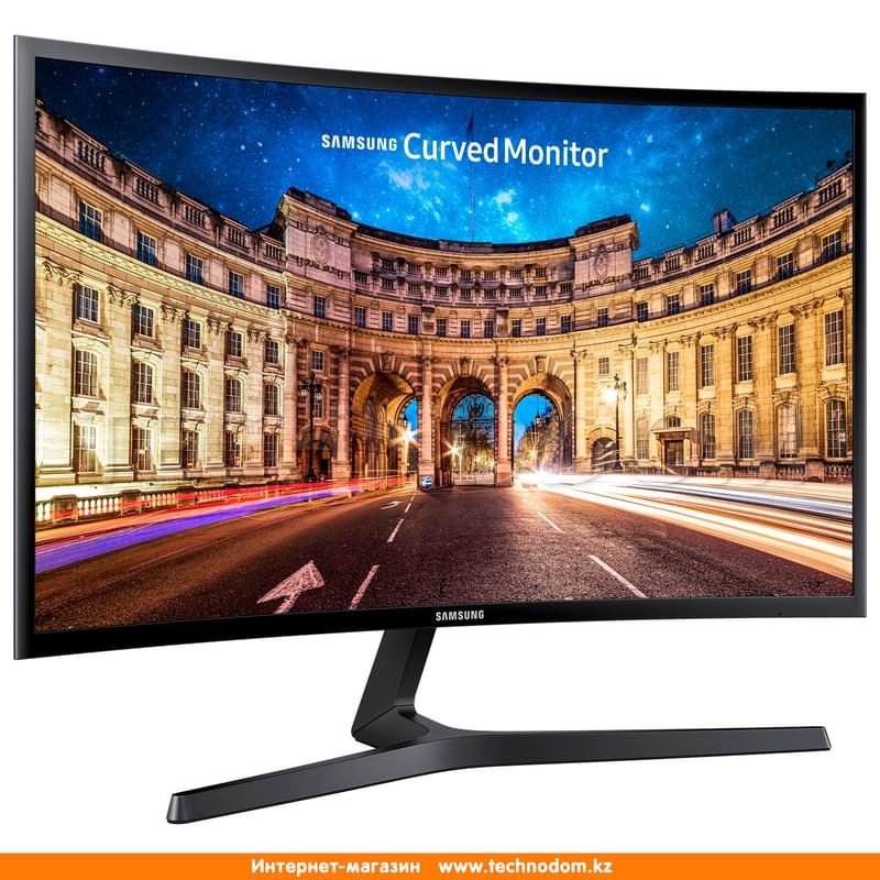 Монитор 27" Samsung LC27F396FHIX/CI 1920х1080 16:9 VA 60ГЦ (HDMI+VGA) Curved Black - фото #1, Technodom.kz