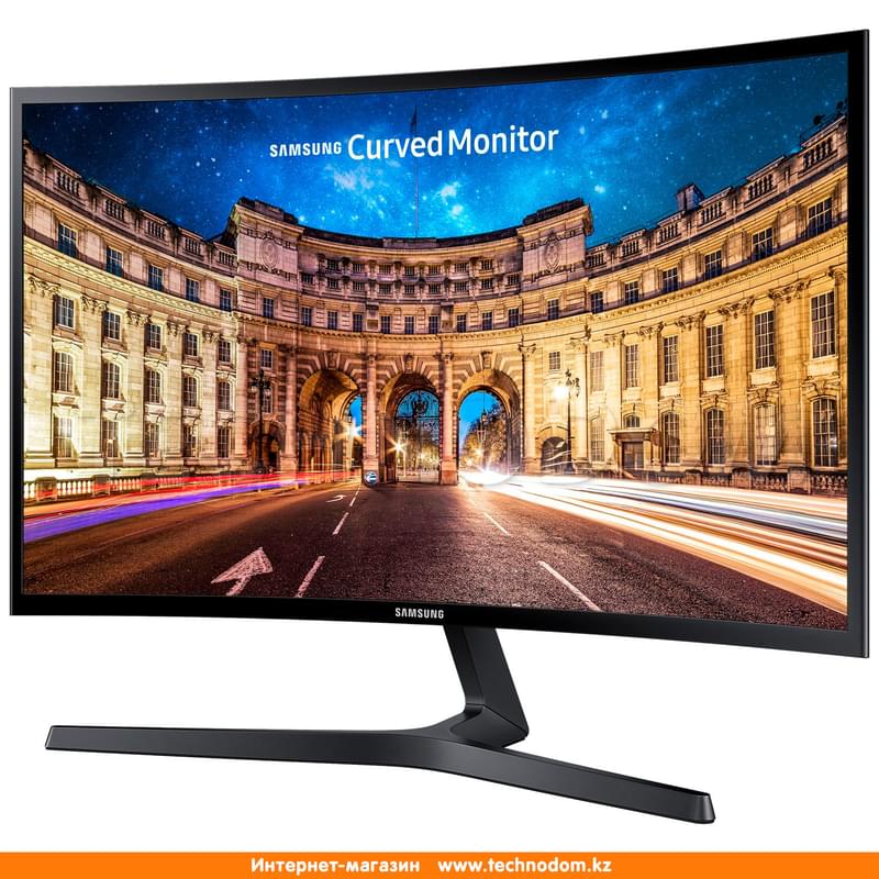 Монитор 27" Samsung LC27F396FHIX/CI 1920х1080 16:9 VA 60ГЦ (HDMI+VGA) Curved Black - фото #2, Technodom.kz