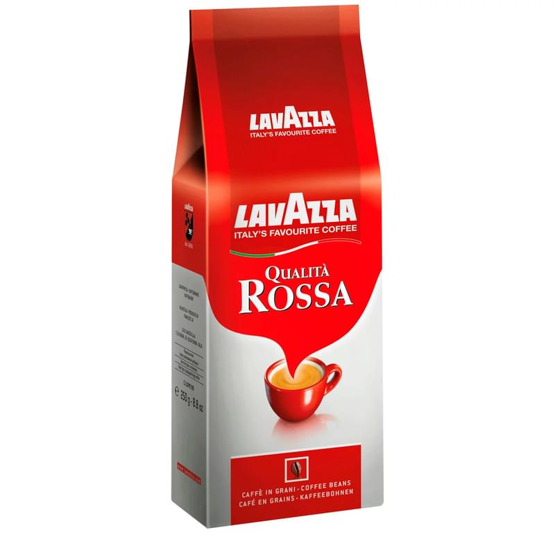 Кофе Lavazza "Qualita Rossa" зерно 250 г - фото #0, Technodom.kz