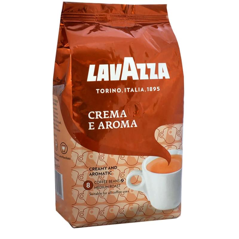 Lavazza "Crema&Aroma" кофесі, дәні 1кг - фото #0, Technodom.kz