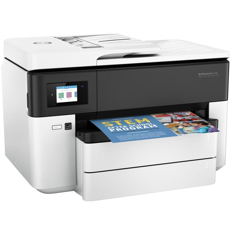 МФУ струйное HP OfficeJet Pro 7730 Wide A3-A-D-F-N-W (Y0S19A) - фото #3, Technodom.kz
