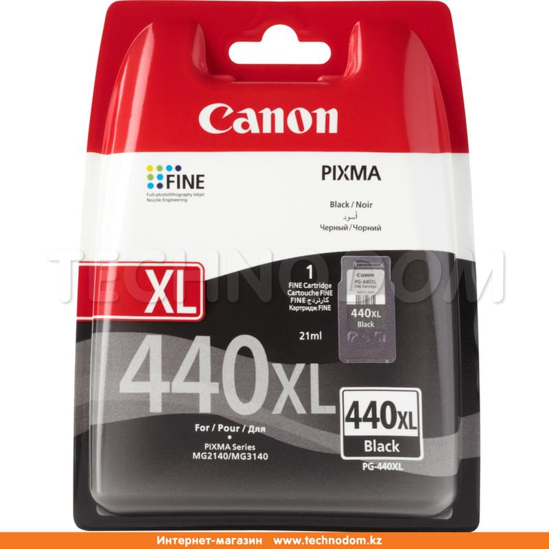 Картридж Canon PG-440XL Black - фото #1, Technodom.kz Картридж Canon PG-440XL Black - фото #1, Technodom.kz