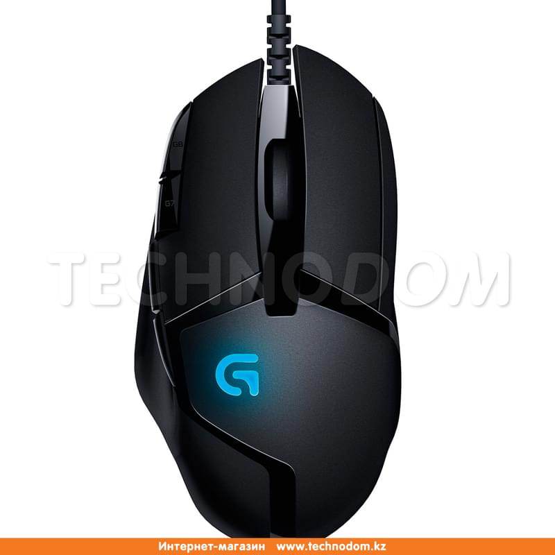 Мышка игровая проводная USB Logitech G402 Hyperion Fury Black, 910-004067 - фото #1, Technodom.kz