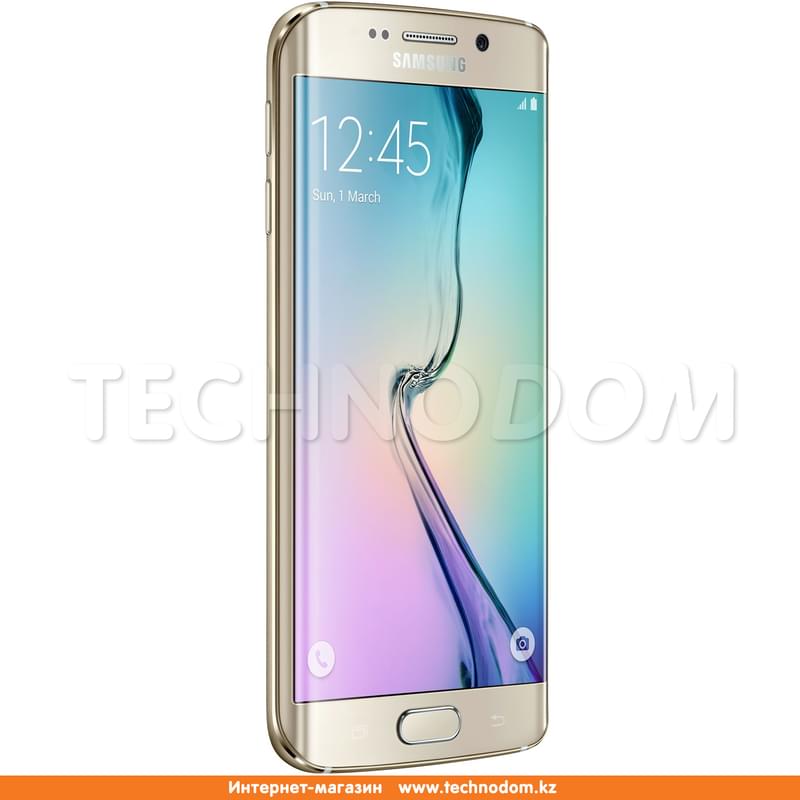 Смартфон Samsung Galaxy S6 edge 128GB Gold - фото #1, Technodom.kz