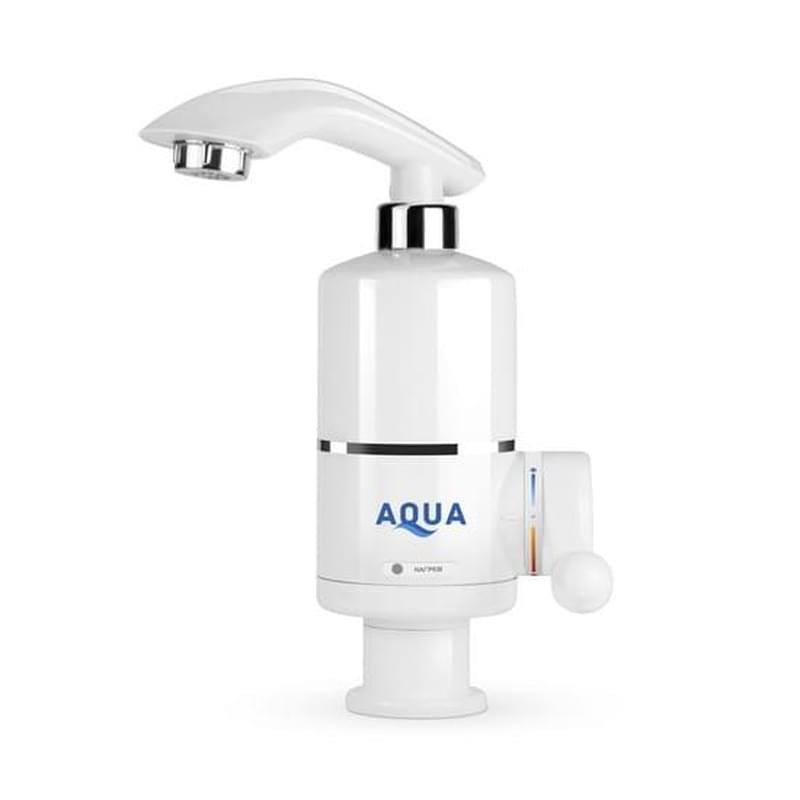 Кран бытовой с подогревом AQUA WH-101W проточный - фото #0, Technodom.kz