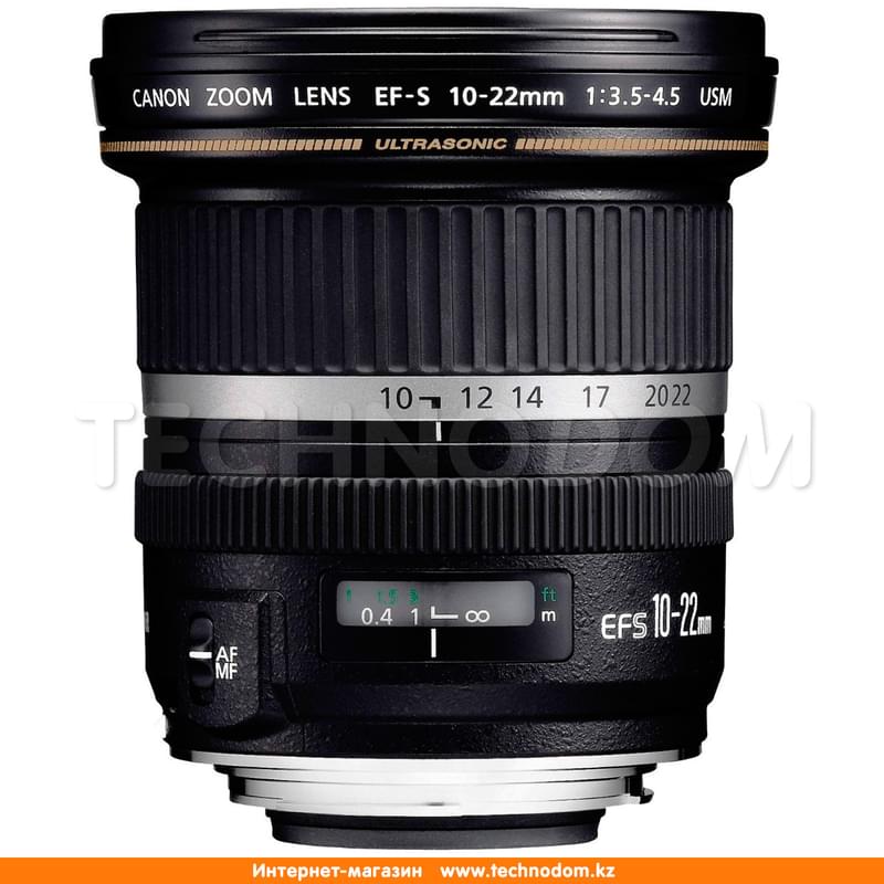 Объектив Canon EF-S 10-22 mm F/3.5-4.5 USM - фото #0, Technodom.kz