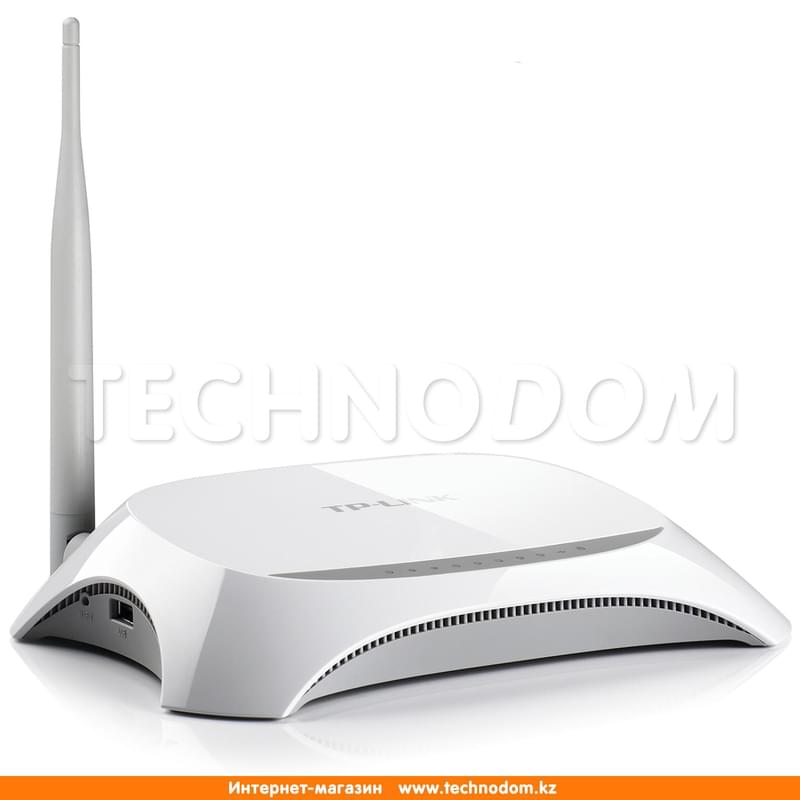 Беспроводной маршрутизатор, TP-Link TL-MR3220, 4 порта + Wi-Fi, 3G, 4G, 150 Mbps (TL-MR3220) - фото #0, Technodom.kz