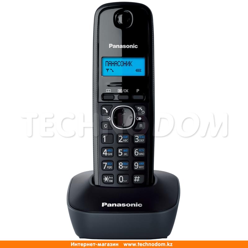 Радиотелефон Dect Panasonic KX-TG1611CAH - фото #0, Technodom.kz