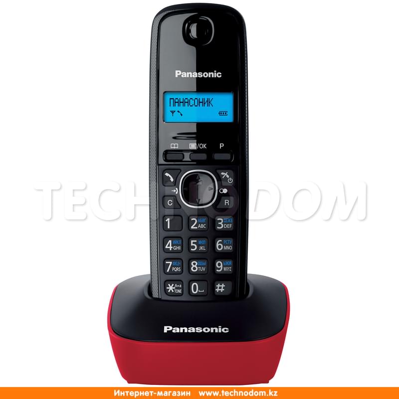 Радиотелефон Dect Panasonic KX-TG1611CAR - фото #0, Technodom.kz