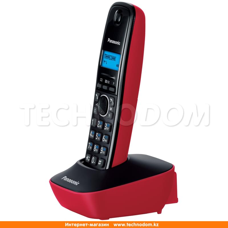 Радиотелефон Dect Panasonic KX-TG1611CAR - фото #1, Technodom.kz