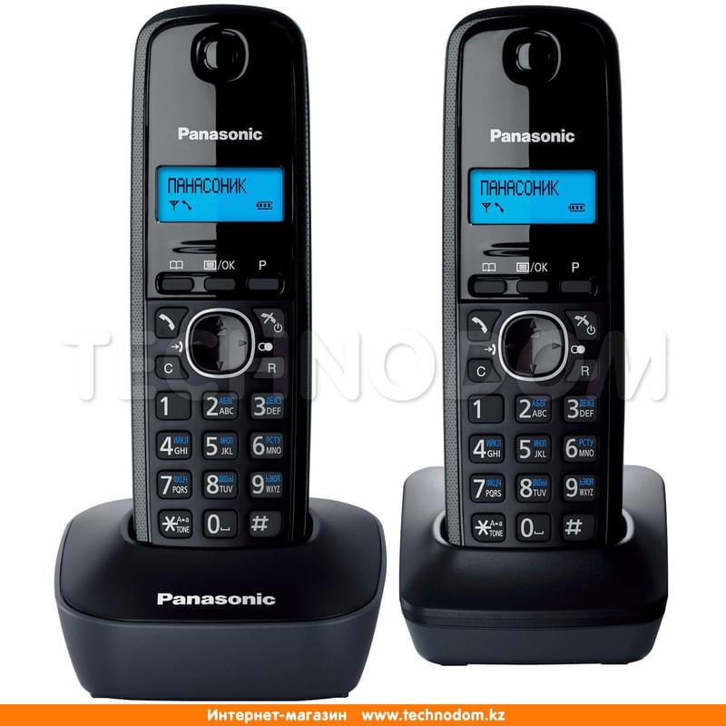 Радиотелефон Dect Panasonic KX-TG1612CAH - фото #0, Technodom.kz