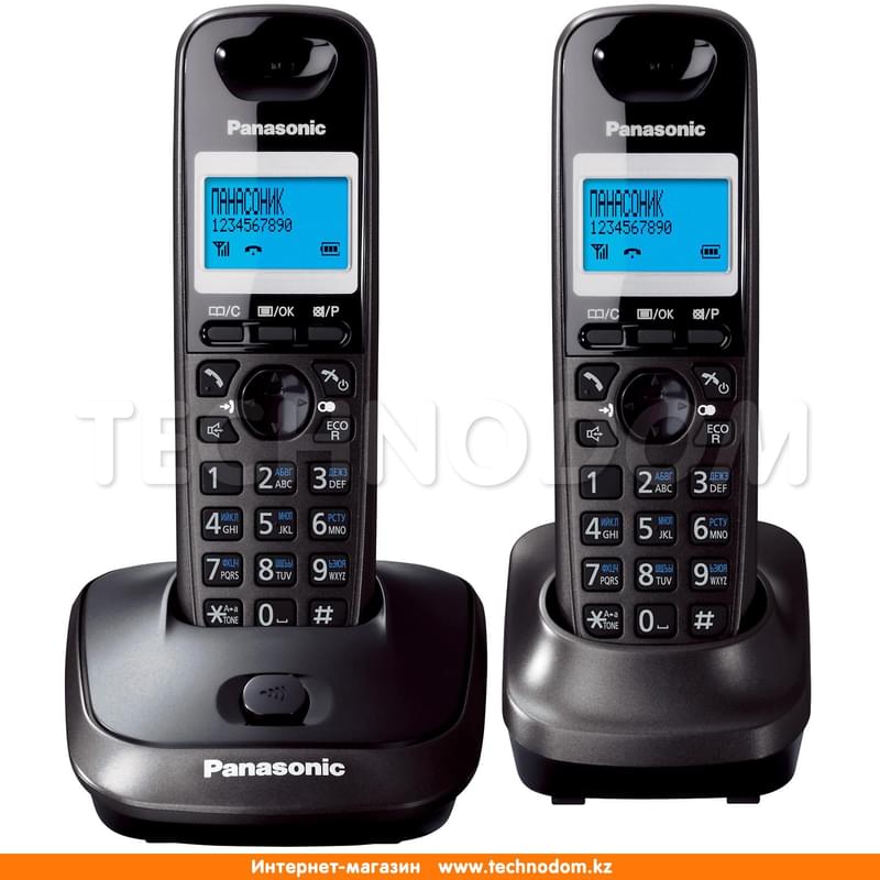 Телефон Dect Panasonic KX-TG2512CAT - фото #0, Technodom.kz