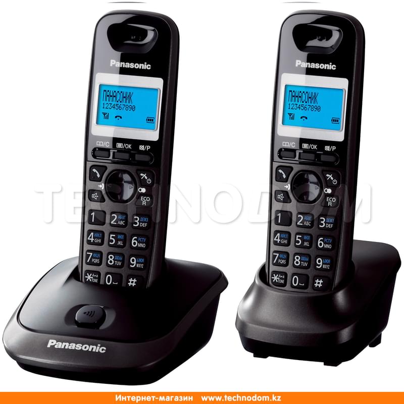 Телефон Dect Panasonic KX-TG2512CAT - фото #1, Technodom.kz