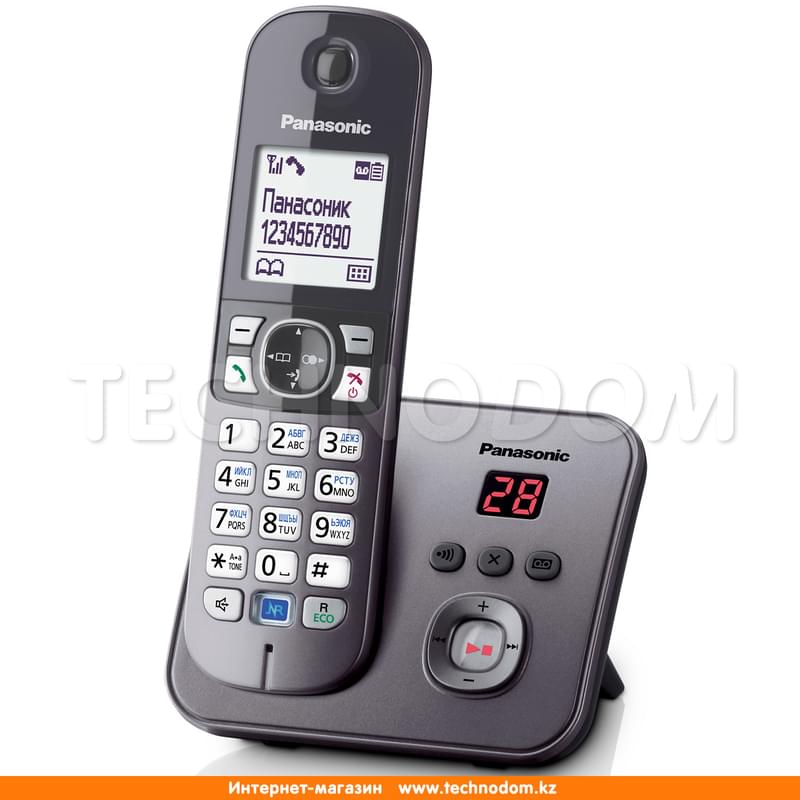 Телефон Dect Panasonic KX-TG6821CAM - фото #1, Technodom.kz