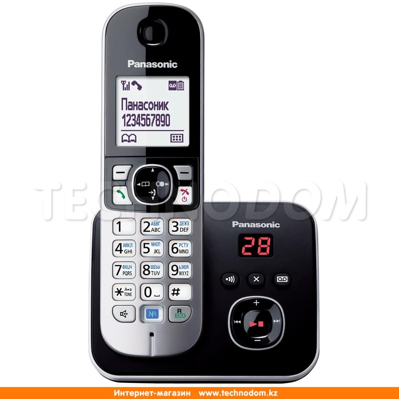 Радиотелефон Dect Panasonic KX-TG6821CAB - фото #0, Technodom.kz