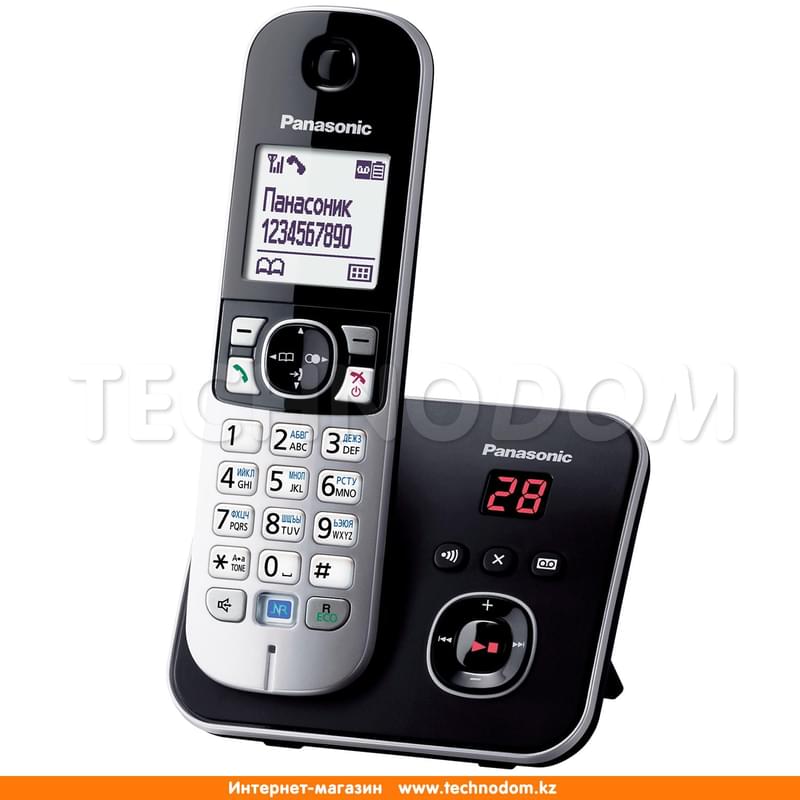 Радиотелефон Dect Panasonic KX-TG6821CAB - фото #1, Technodom.kz