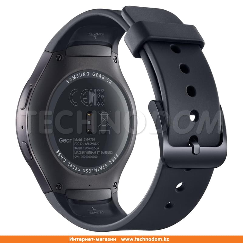 Смарт-часы Samsung Galaxy Gear S2 Sport, Black - фото #2, Technodom.kz