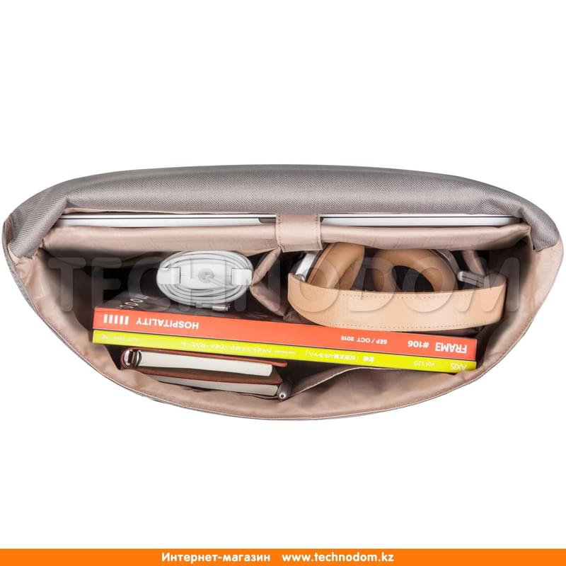 Сумка для ноутбука 15" Moshi Aerio, Titanium Gray, нейлон/кожа (99MO082701) - фото #4, Technodom.kz