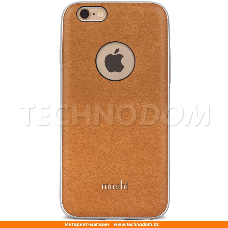 Чехол для iPhone 6S/6 Moshi, iGlaze Napa, Кожа, Caramel Beige (99MO079104) - фото #0, Technodom.kz