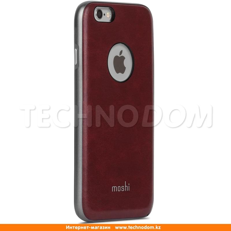 Чехол для iPhone 6S/6 Moshi, iGlaze Napa, Поликарбонат, Burgundy Red (99MO079521) - фото #1, Technodom.kz
