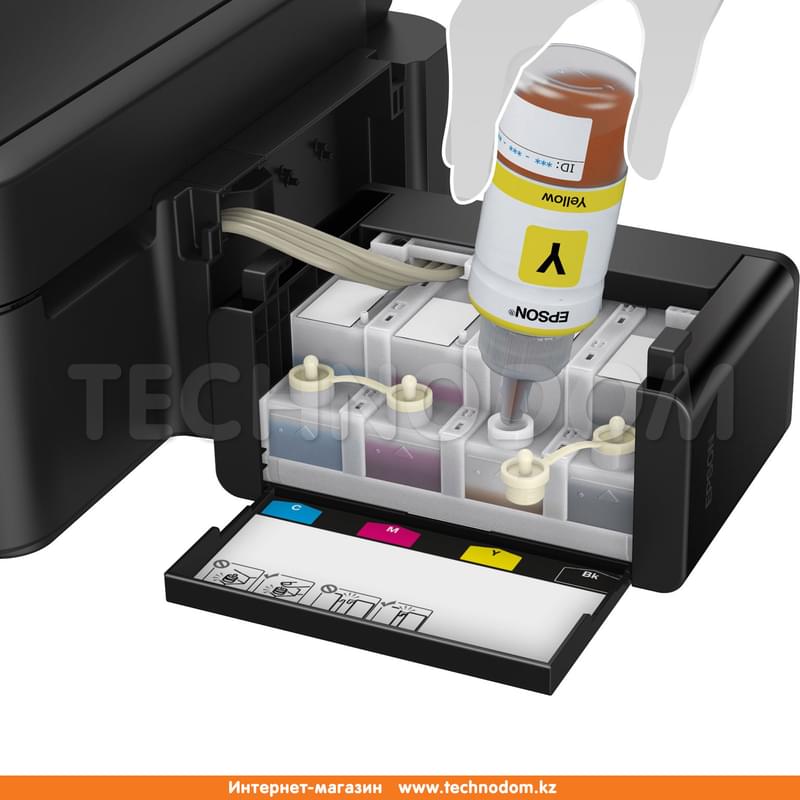 МФУ струйное Epson L-222 СНПЧ А4 (C11CE56403) - фото #2, Technodom.kz