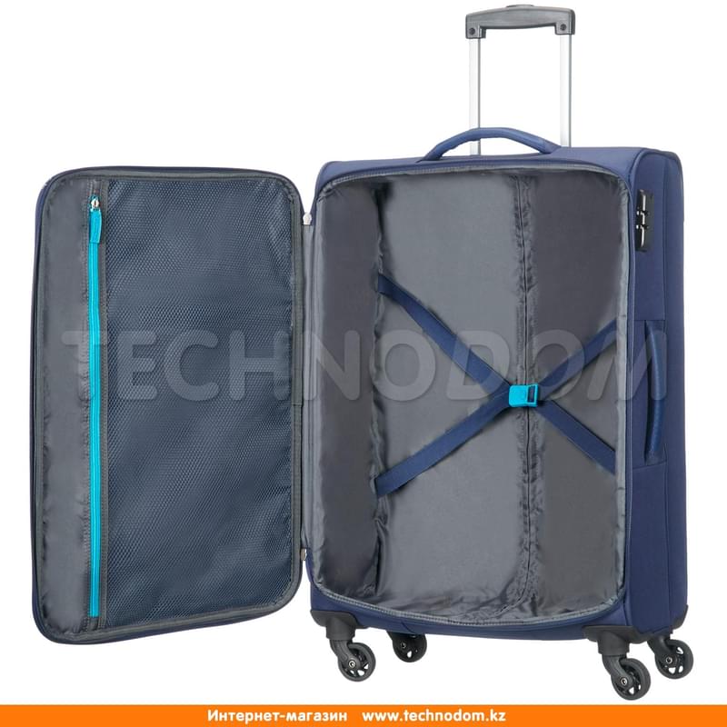 Чемодан AT Funshine 66cm, 63L, Blue Ocean, полиэстер (75508/2610) - фото #1, Technodom.kz