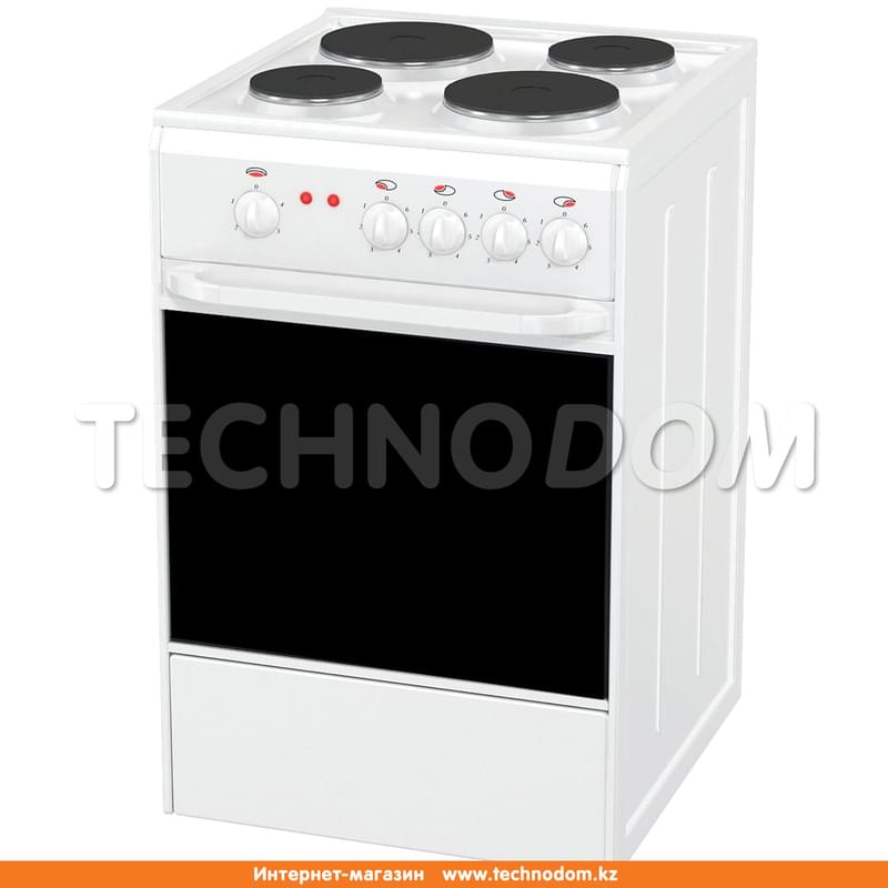 Плита электрическая Flama AE14020-W - фото #0, Technodom.kz