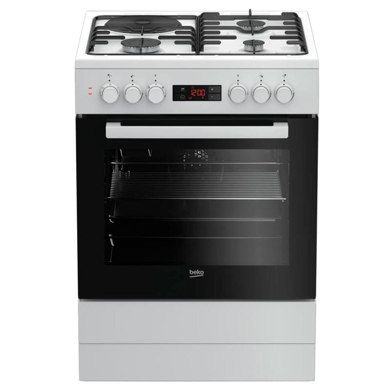 Плита комбинированная Beko FSE-63320DW - фото #0, Technodom.kz