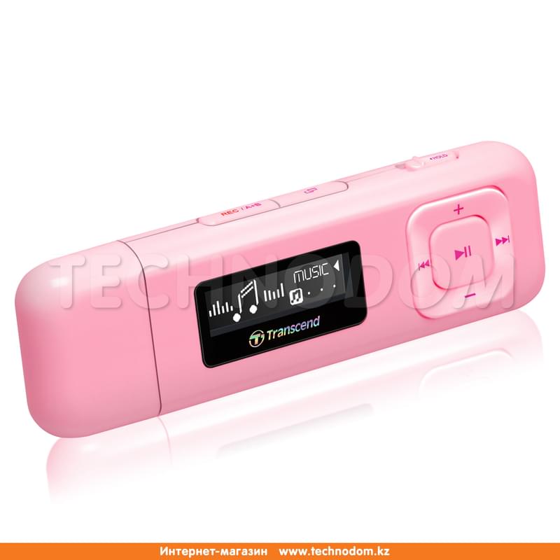 MP3 Плеер Transcend T.sonic MP330 8GB (TS8GMP330P) Pink - фото #1, Technodom.kz