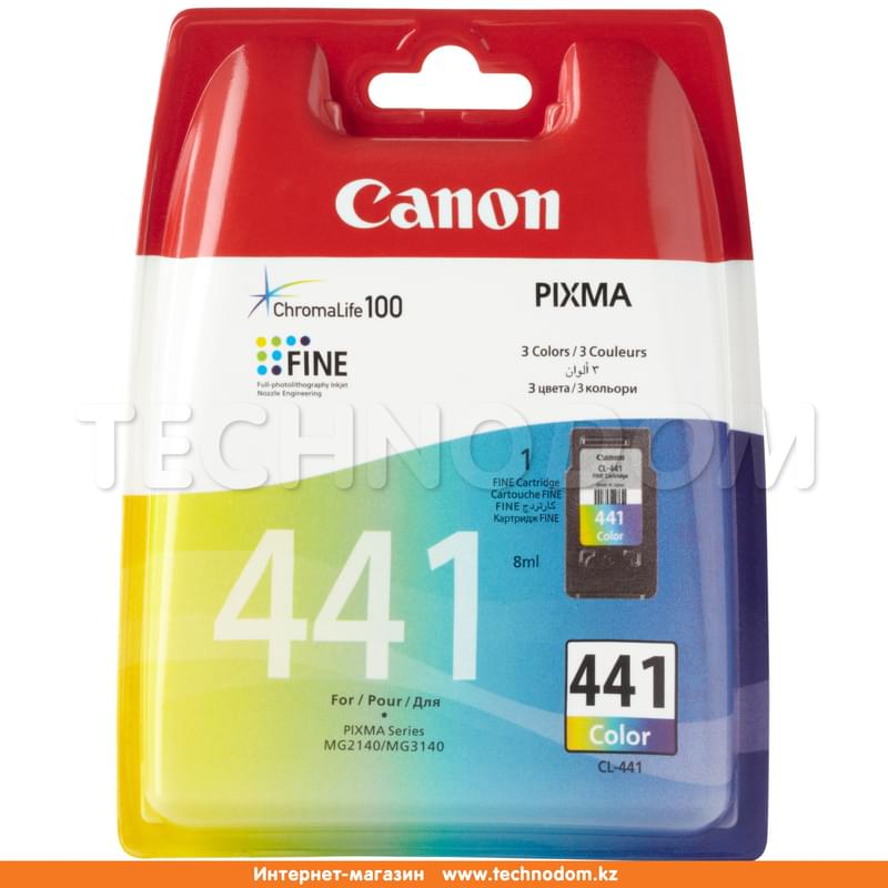 Картридж Canon CL-441 Tri-color - фото #0, Technodom.kz