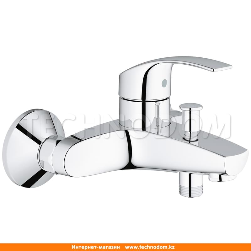 Смеситель для ванны GROHE Eurosmart new 33300002, хром - фото #0, Technodom.kz Смеситель для ванны GROHE Eurosmart new 33300002, хром - фото #0, Technodom.kz