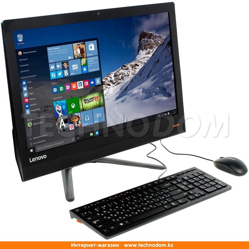 Моноблок 23" Lenovo AIO 300-23 (F0BY00FURK) - фото #2, Technodom.kz