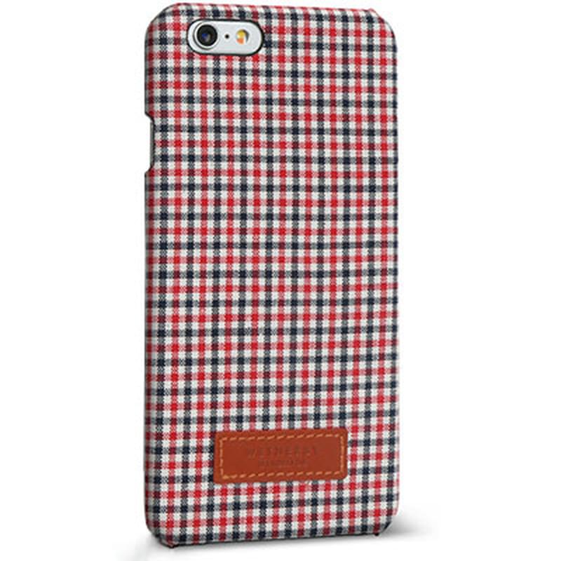 Чехол для iPhone 6S/6 Designskin, Wetherby 16ss Bar Typе, Полиуретан, Gingham/Red (IP6WBKB6101) - фото #0, Technodom.kz