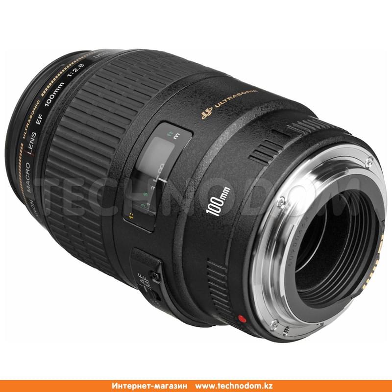 Объектив Canon EF 100 mm f/2.8 Macro USM - фото #2, Technodom.kz