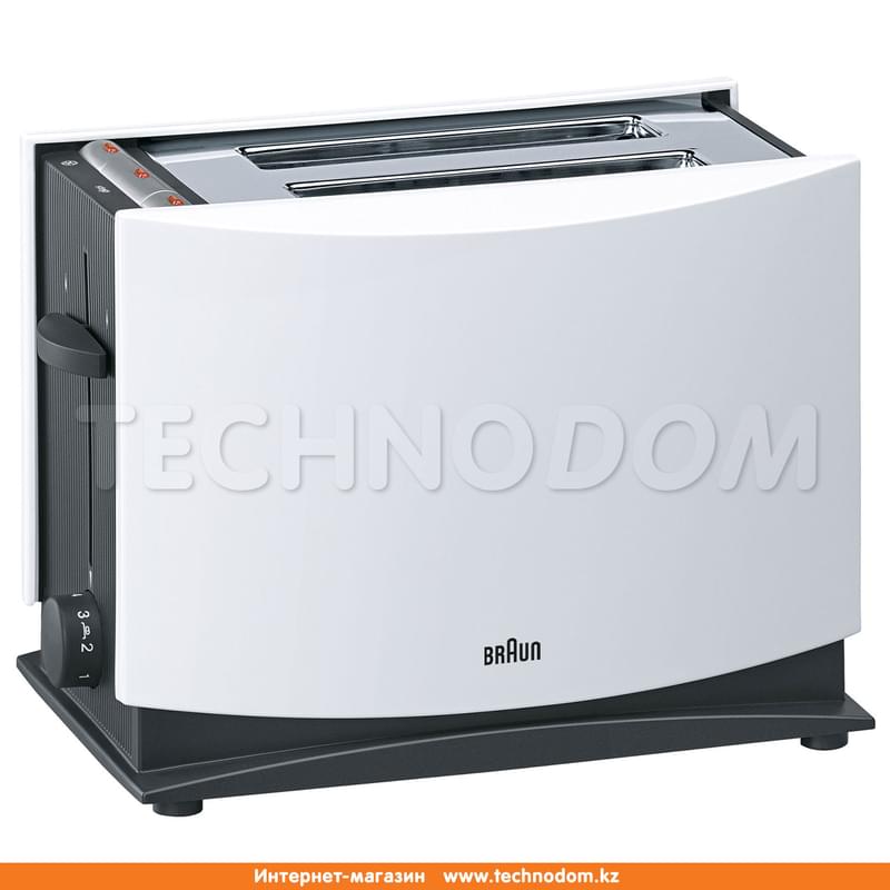 Тостер Braun HT-400 white - фото #0, Technodom.kz Тостер Braun HT-400 white - фото #0, Technodom.kz
