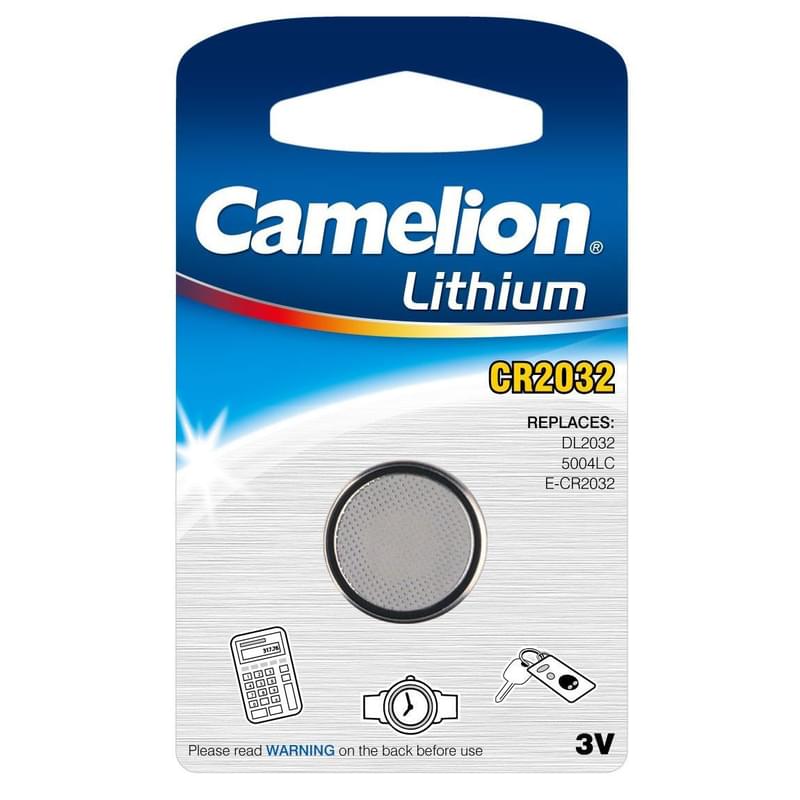 Camelion Lithium Battery CR2032 (CR2032-BP1) Батареясы 1 дн - фото #0, Technodom.kz