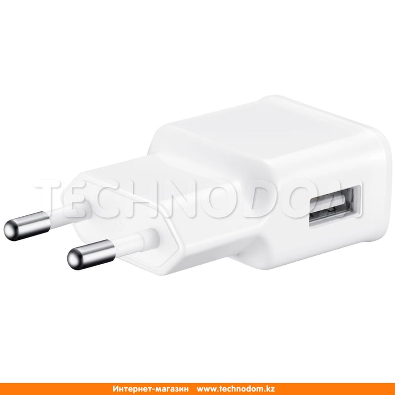 Сетевое зарядное устройство 1*USB, 2A + каб. microUSB, Samsung, Fast Charge, Белый (EP-TA20EWEUGRU) - фото #3, Technodom.kz