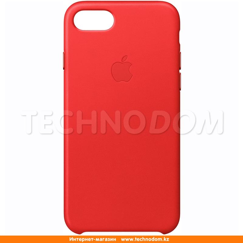 Чехол для iPhone 7/8 Apple, Кожа, Red (MMY62ZM/A) - фото #0, Technodom.kz
